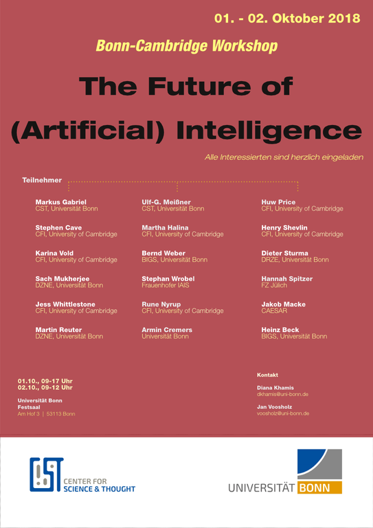 Workshop The Future of (Artificial) Intelligence